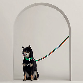 【美品】エルメスリボンリメイク　犬用リード 美品】エルメスリボンリメイク 犬用リード - メルカリ