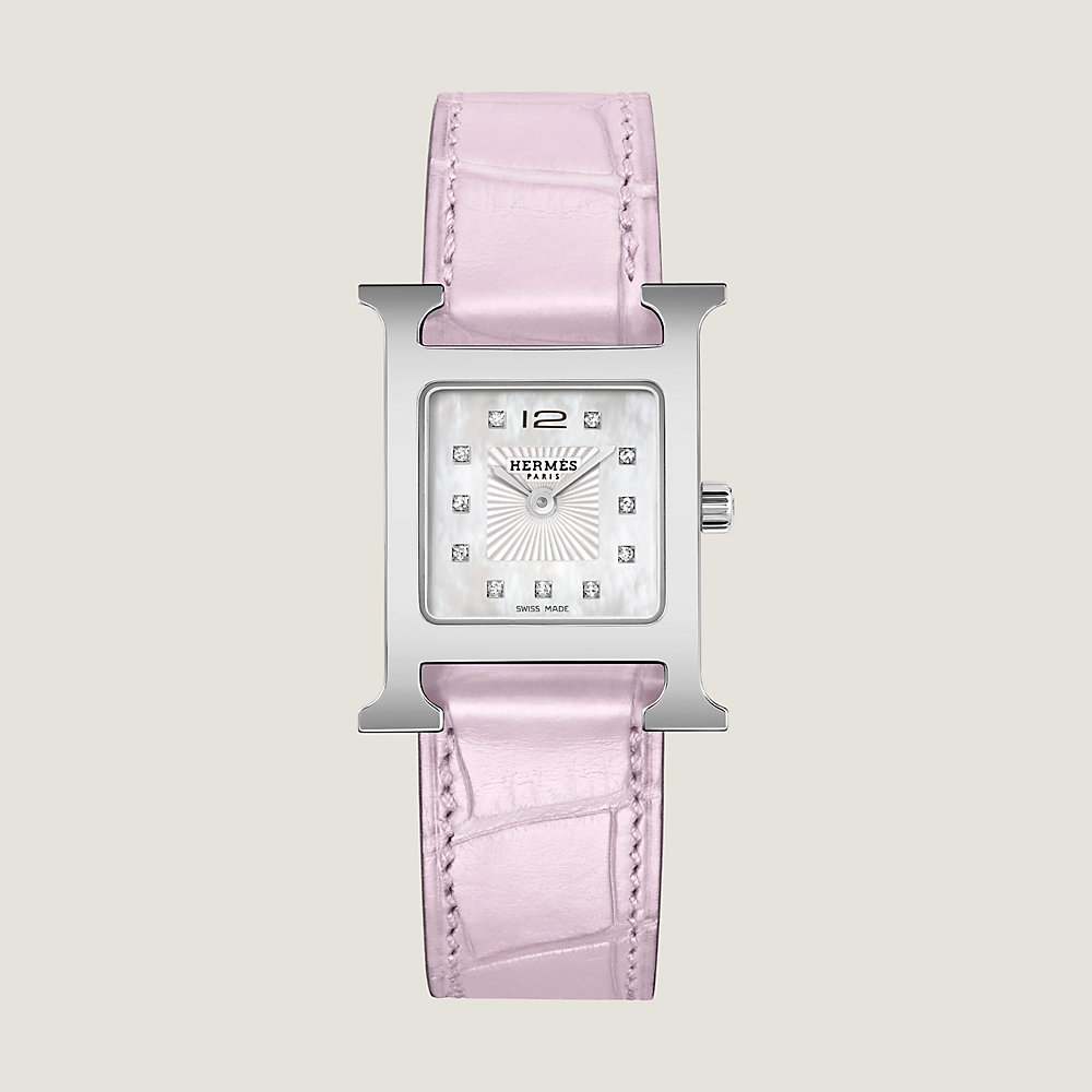 腕時計 《Hウォッチ》 PM 25 mm | Hermès - エルメス-公式サイト 腕時計 《Hウォッチ》 PM 25 mm | Hermès - エルメス-公式サイト