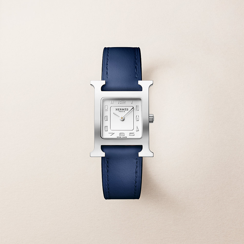腕時計 《Hウォッチ》 PM 25 mm - マロン | Hermès - エルメス-公式サイト