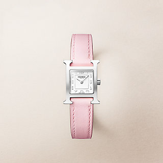 腕時計 《Hウォッチ》 ミニ 21 mm - ブラック | Hermès - エルメス
