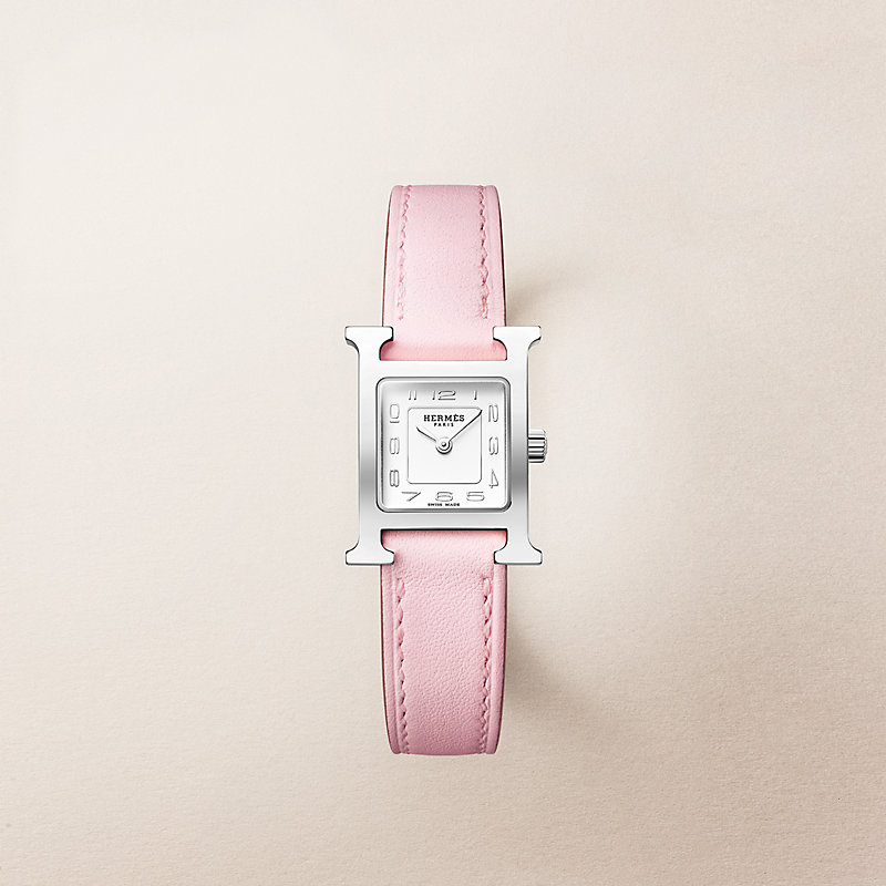 腕時計 《Hウォッチ》 ミニ 21 mm - ブラック | Hermès - エルメス