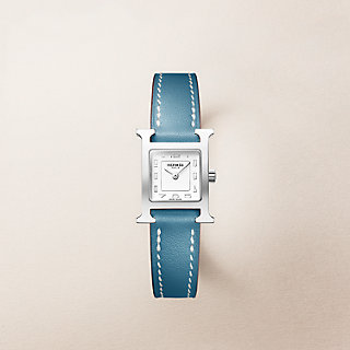 腕時計 《Hウォッチ》 ミニ 21 mm - ブルー | Hermès - エルメス-公式