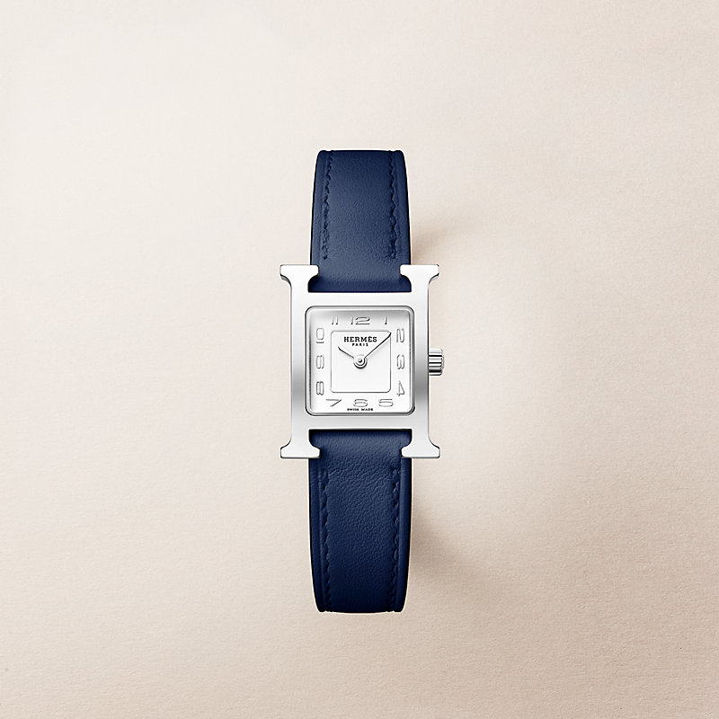 腕時計 《Hウォッチ》 ミニ 21 mm - ブルー | Hermès - エルメス-公式