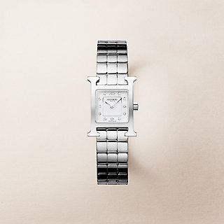 HERMES - 新品 エルメス Hウォッチ ミニ 21mm アリゲーター