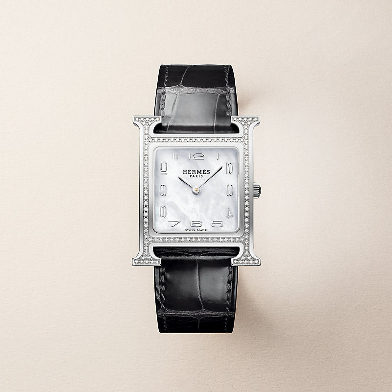 腕時計 《Hウォッチ》 mm 30 mm - ブラック | Hermès - エルメス-公式