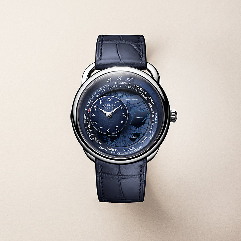 腕時計 《アルソー ル タン ヴォヤジャー》 38 mm | Hermès - エルメス