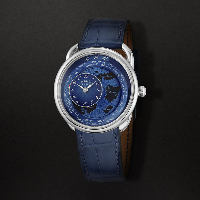 腕時計 《アルソー ル タン ヴォヤジャー》 38 mm | Hermès - エルメス