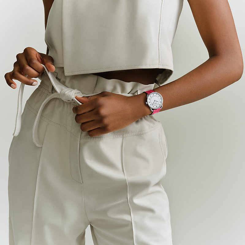 専用362【OH済み】HERMES　時計　レディース　コンビ　アルソー　ホワイト 楽天市場】エルメス HERMES アルソー コンビ AR3 220 レディース