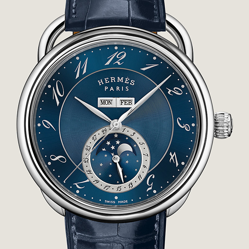 腕時計 《アルソー》 グランドリュンヌ 43 mm | Hermès - エルメス