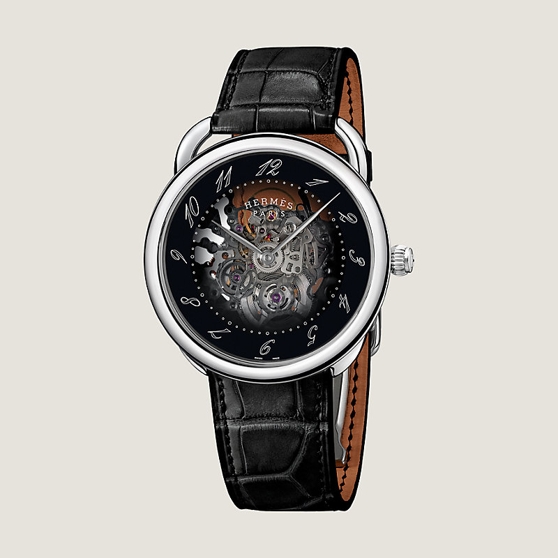 腕時計 《アルソー》 スケルトン 40 mm | Hermès - エルメス-公式サイト