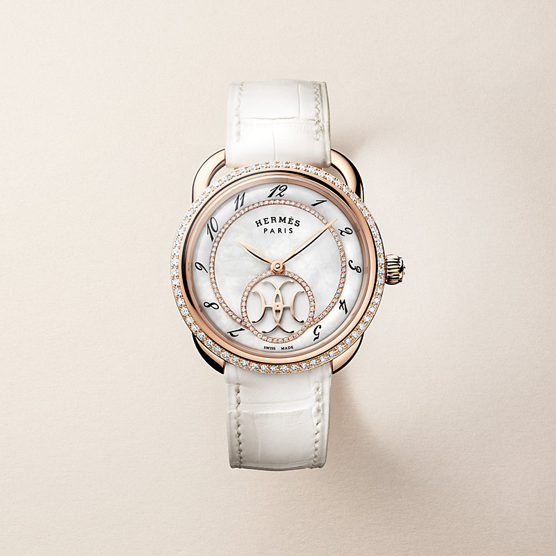 腕時計 《アルソー》 ダブルH GM 34 mm | Hermès - エルメス-公式サイト