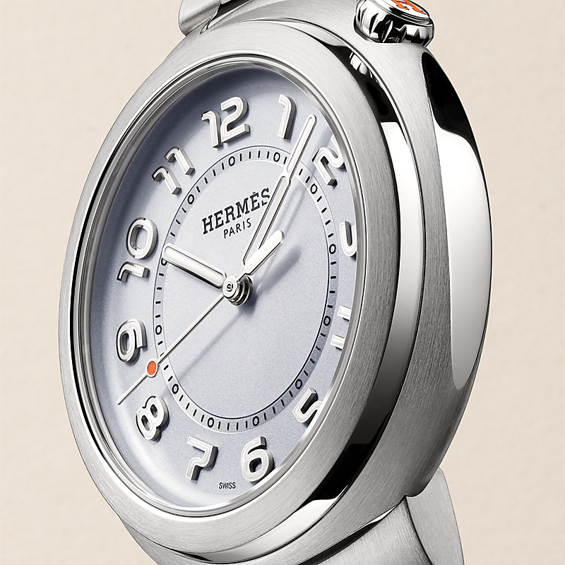 HERMES エルメス　腕時計　アナログ時計　グレーフェイス エルメス クリッパーの腕時計（HERMES）| 東京銀座のヴィンテージ