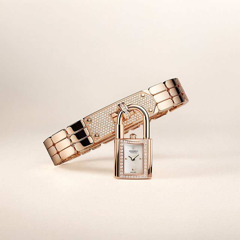 Kelly ケリー　ミニ　時計　新品未使用 腕時計 《ケリー》 ミニ 16 mm - ブルー | Hermès - エルメス-公式サイト