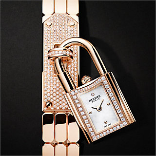 HERMESケリーウォッチ 腕時計 《ケリー》 ミニ 16 mm - ホワイト | Hermès - エルメス-公式サイト