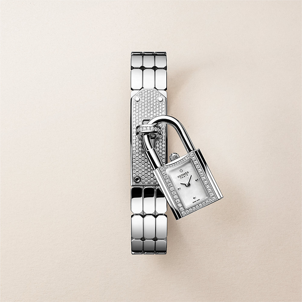 腕時計 《ケリー》 ミニ 16 mm - ブルー | Hermès - エルメス-公式サイト