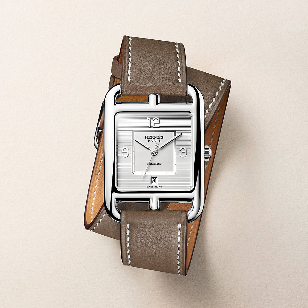 【HERMES】エルメス ケープコッド 腕時計-《ケープコッド》-gm-37-