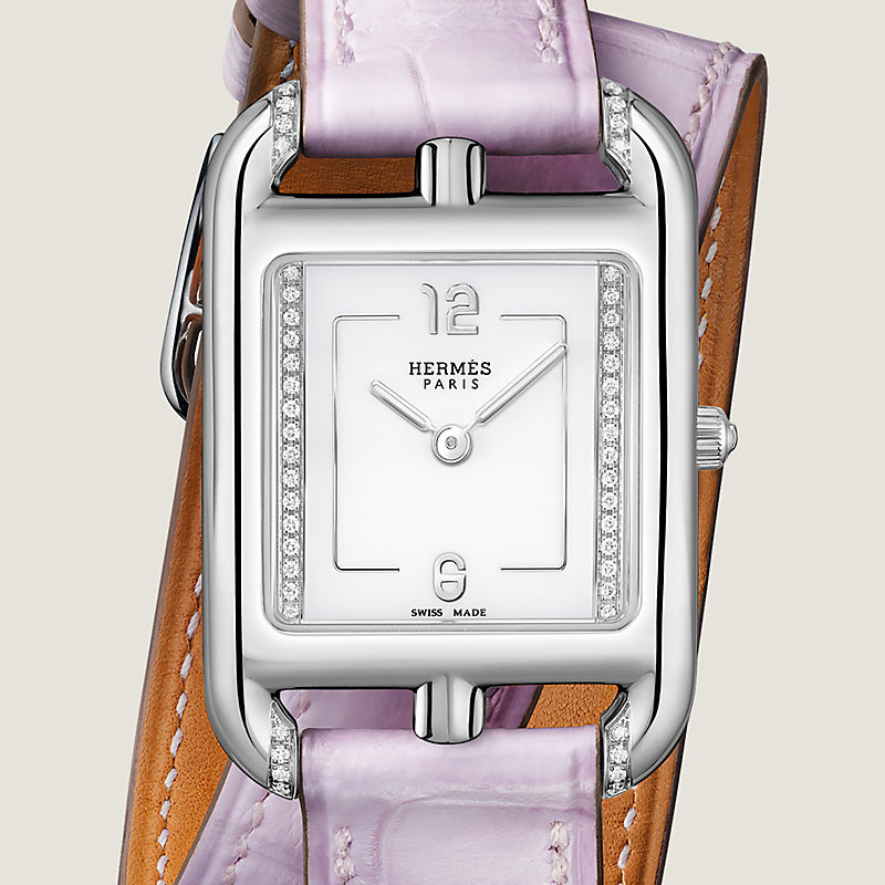 試着のみ　稼働中　エルメス腕時計　ケープコッド PM　 エトゥープ　ダイヤモンド 腕時計 《ケープコッド》 PM 31 mm | Hermès - エルメス-公式サイト