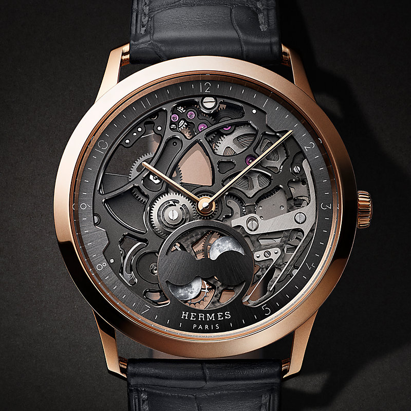 腕時計 《スリム ドゥ エルメス スケルトン》 39.5 mm | Hermès
