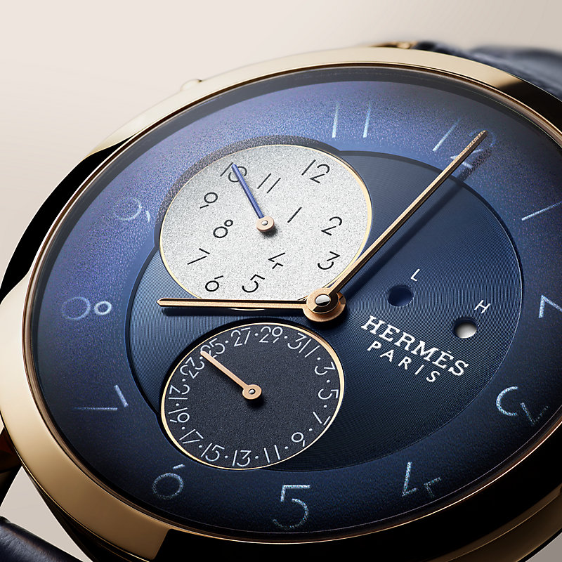 腕時計 《スリム ドゥ エルメス》 GMT 39.5 mm | Hermès - エルメス