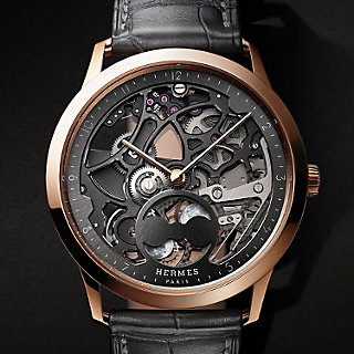 腕時計 《スリム ドゥ エルメス》 スケルトン 39.5 mm | Hermès