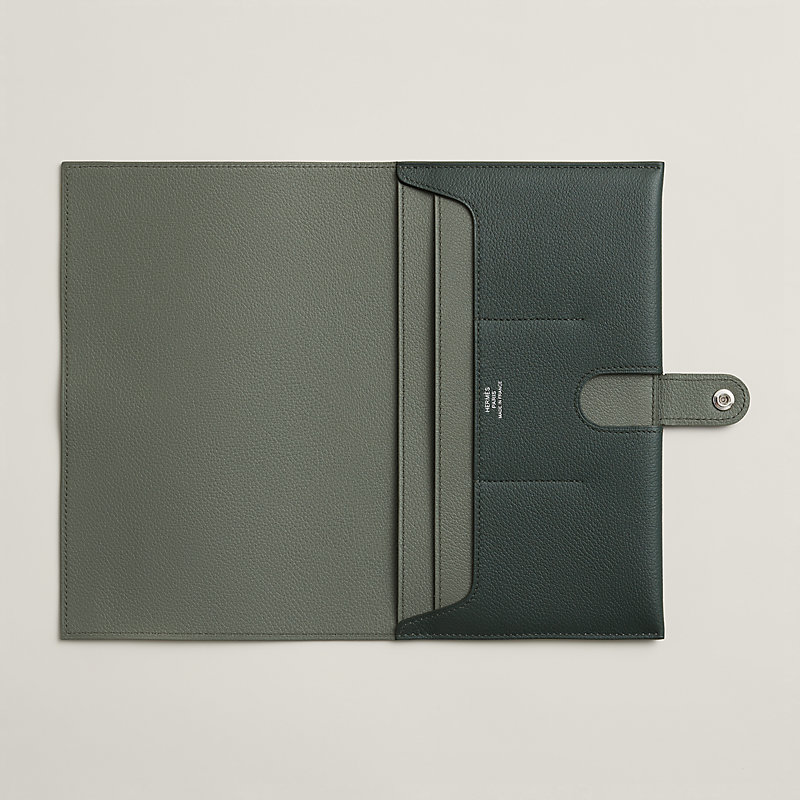 財布 《R.M.S・トゥタンマン》 - グリーン | Hermès - エルメス-公式サイト