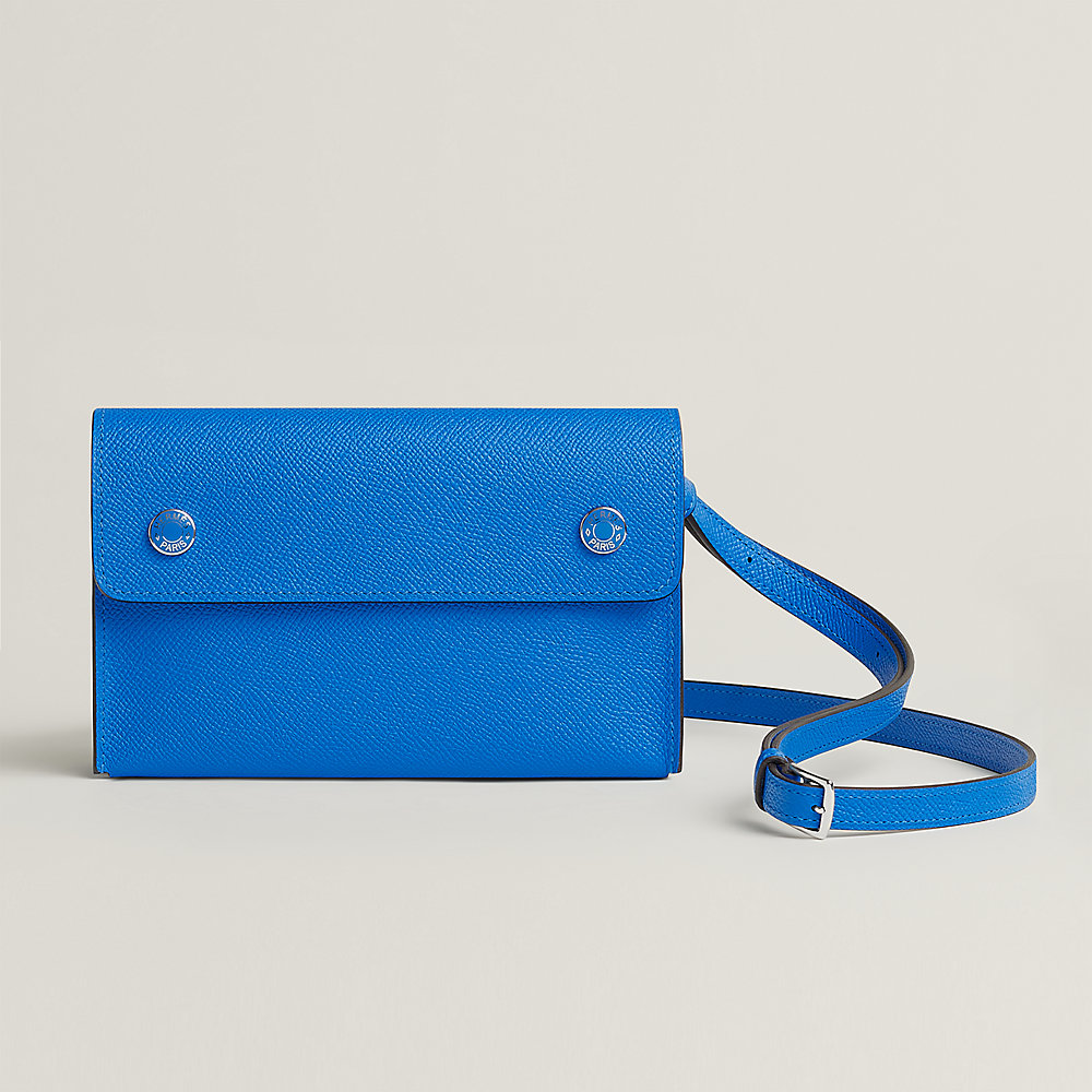 財布 《エルメスナップ》 - ブルー | Hermès - エルメス-公式サイト