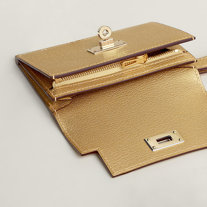 財布 《ケリー・ポケット》 スリム - イエロー | Hermès - エルメス