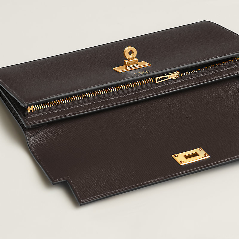 『新品』エルメス❣️HERMES❣️ケリーポケットロング❣️グリメイヤー ランク SA HERMÈS エルメス ケリーポケットロングウォレット