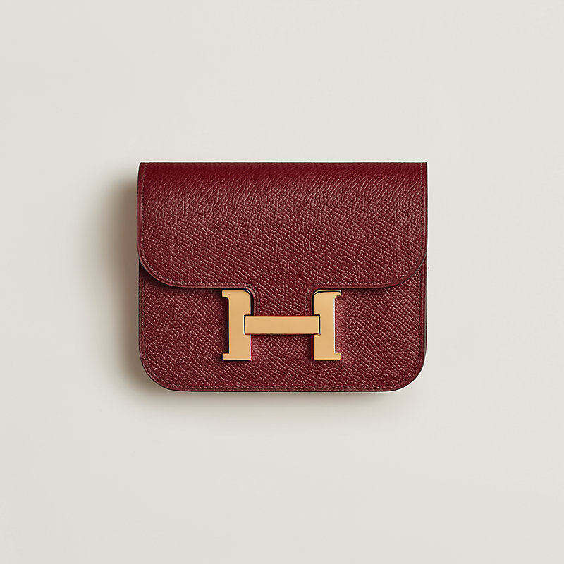 財布 《コンスタンス》 スリム - レッド | Hermès - エルメス-公式サイト