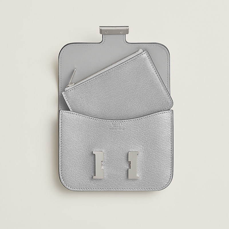 財布 《コンスタンス》 スリム - グレー | Hermès - エルメス-公式サイト