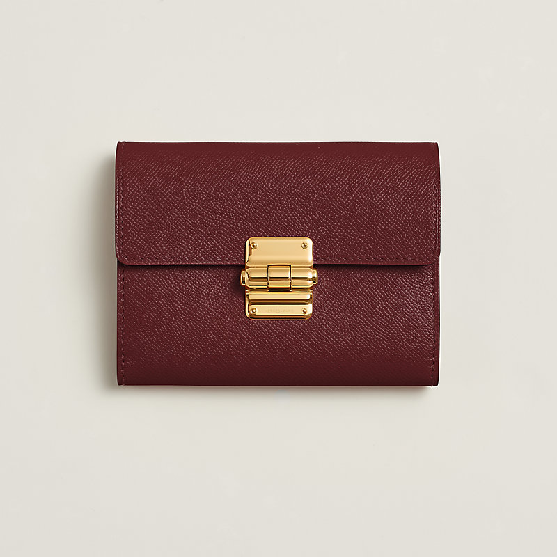 HERMES レッド 六角形 ミニ財布 財布 《シャルニエール》 コンパクト - レッド | Hermès - エルメス