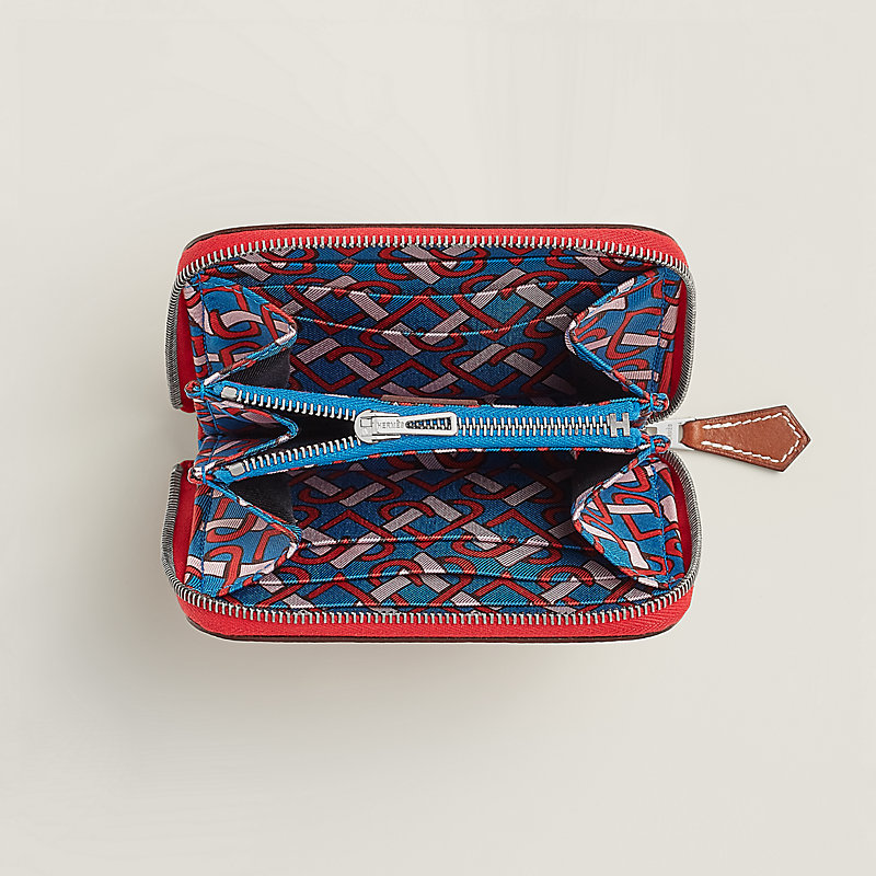 財布 《シルクイン》 コンパクト - レッド | Hermès - エルメス