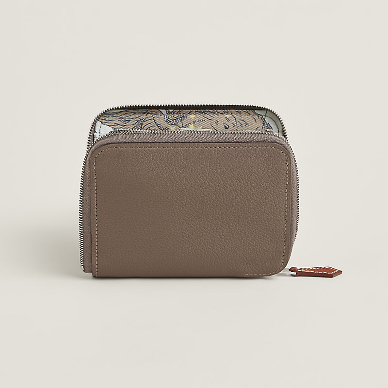 財布 《シルクイン》 コンパクト - グリーン | Hermès - エルメス-公式