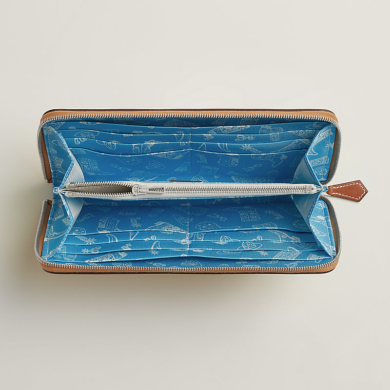 エルメス　シルクインポーチ　訳あり エルメス<br>アザップ シルクイン ロング<br>ジョーヌミルトン