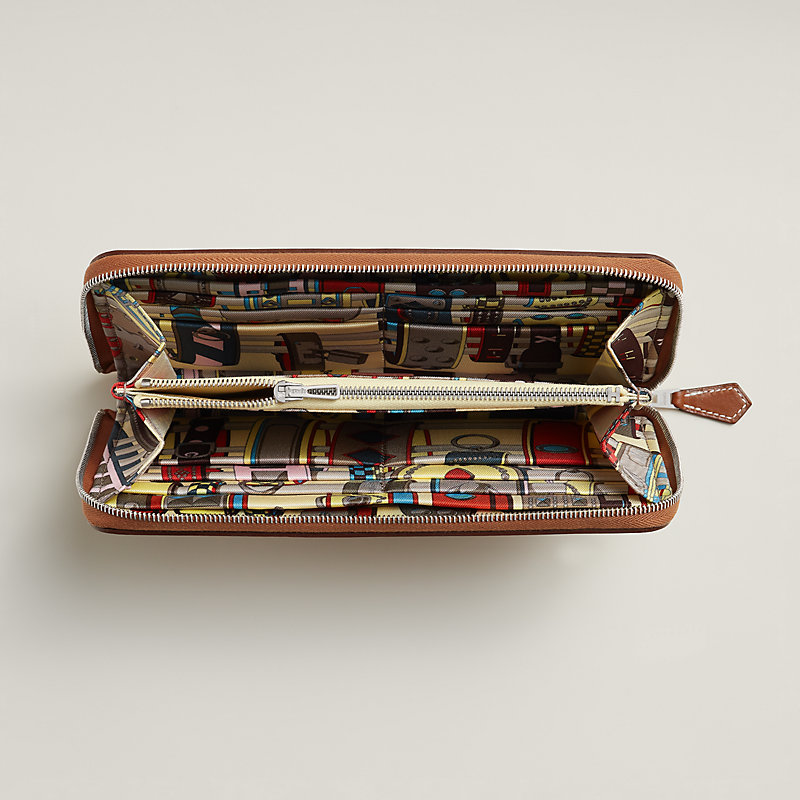 財布 《シルクイン》 ロング - ピンク | Hermès - エルメス-公式サイト