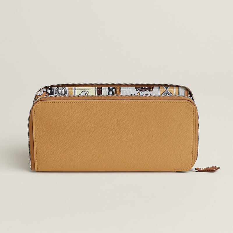 財布 《シルクイン》 ロング - ブルー | Hermès - エルメス-公式サイト