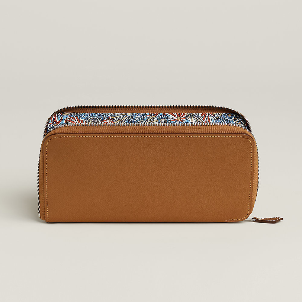 財布 《シルクイン》 ロング - ブラック | Hermès - エルメス-公式サイト