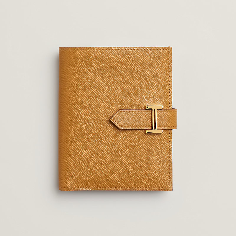 M*l様 美品☆ エルメス　べアンコンパクト　ゴールド　財布 HERMES - エルメス ベアンコンパクト 財布 エプソン ゴールド