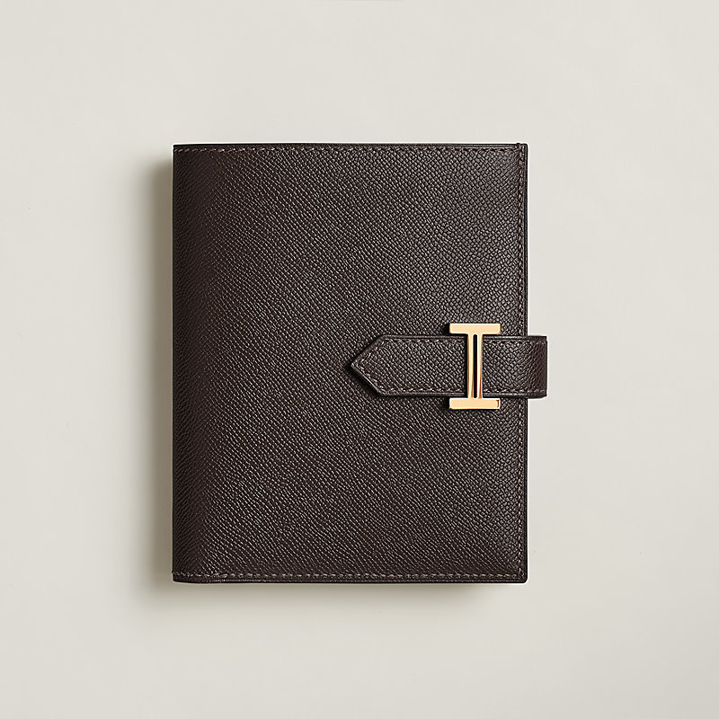 エルメス　べアン　財布 HERMES エルメス 長財布 ベアン・スフレ ブラック ゴールド金具