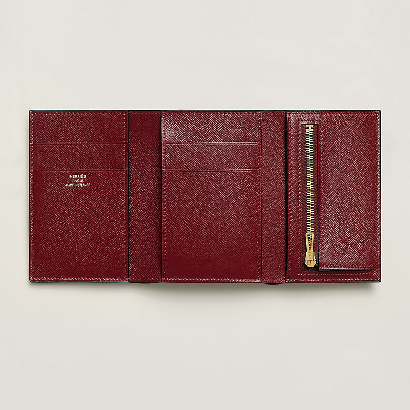 財布 《ベアン》 コンビネ - レッド | Hermès - エルメス-公式サイト