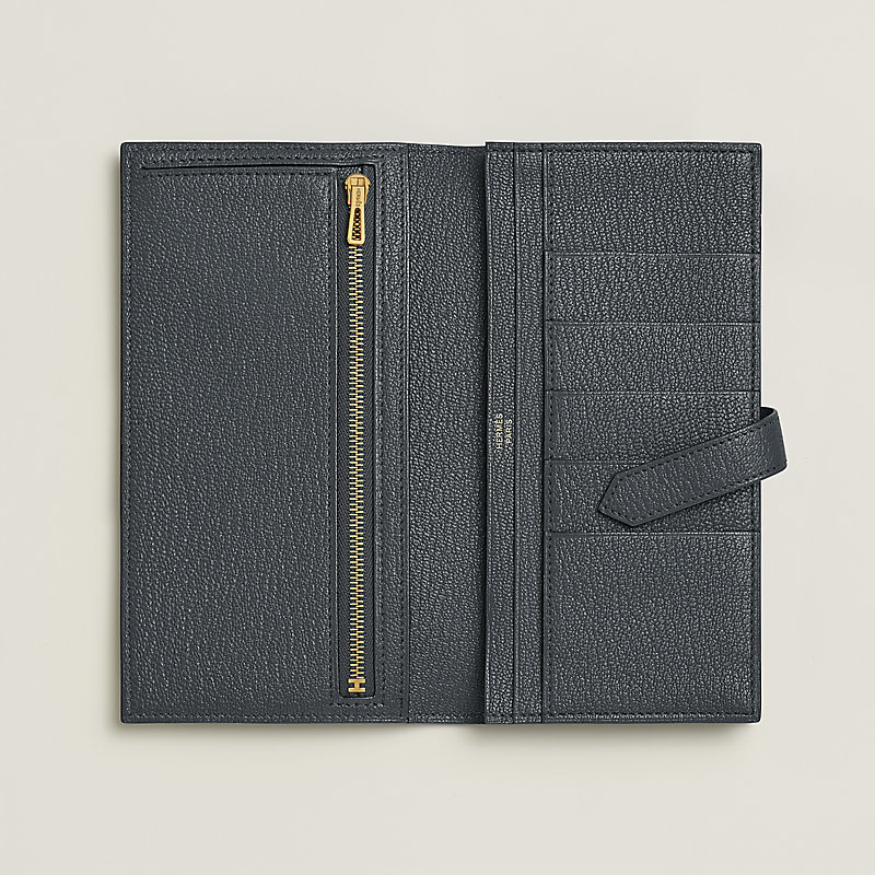 財布 《ベアン》 スフレ - グレー | Hermès - エルメス-公式サイト