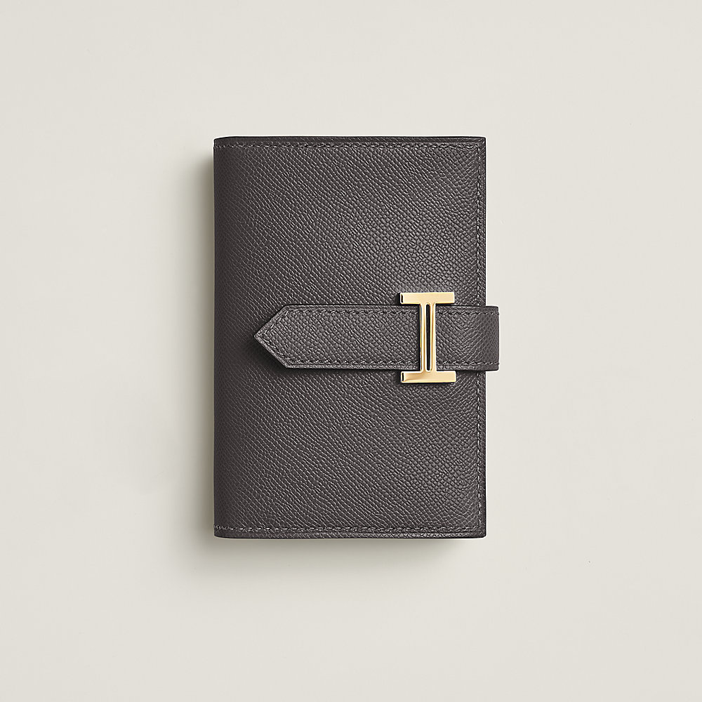【贈り物にも】HERMES (エルメス) ■ ベアン ミニ レザー 財布 HERMES エルメス 二つ折り財布 BEARN MINI ベアン ミニ 039796CK