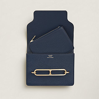 財布 《ルリ》 スリム - ブルー | Hermès - エルメス-公式サイト