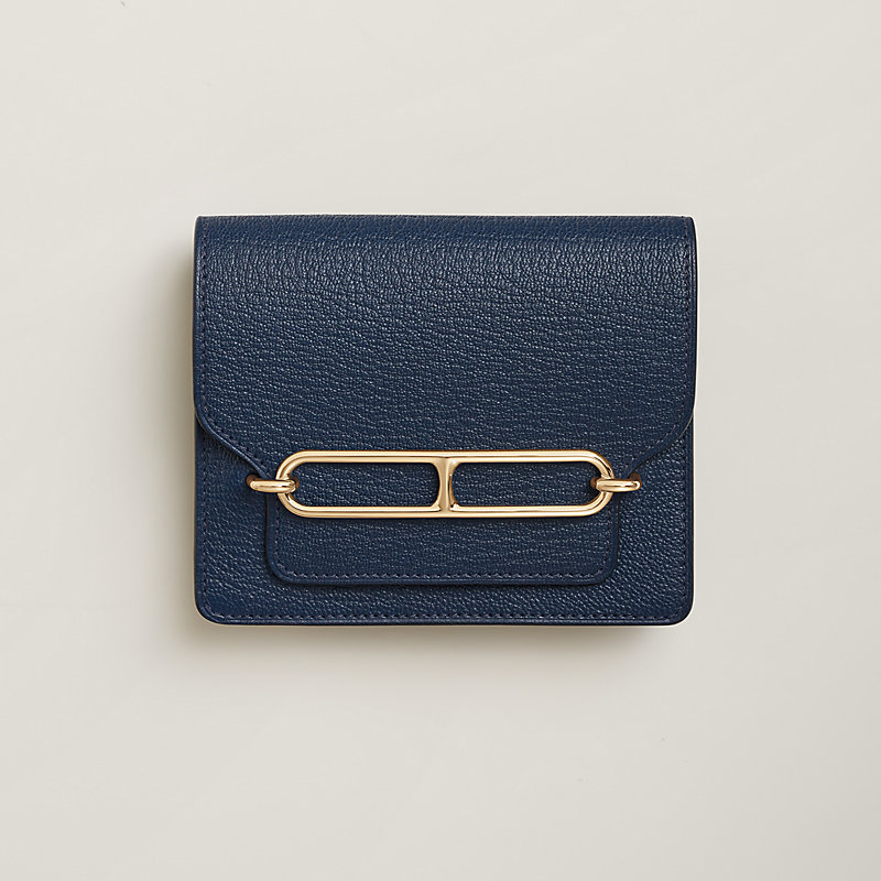 エルメス ルリ スリム 082213CP 財布 財布 《ルリ》 スリム - ブルー | Hermès - エルメス-公式サイト