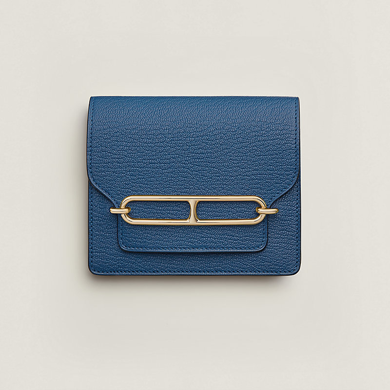 爽やかカラー◆HERMES スリム ウォレット 財布 ルリ 財布 《ルリ》 スリム | Hermès - エルメス-公式サイト
