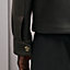 가죽 디테일 스트레이트 컷 재킷, 보기: 이미지: 제품 착용 이미지, worn, 6개 중 7번째 보기