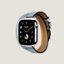 시리즈 11 케이스 & 애플 워치 에르메스 스트랩, Attelage 더블 투어 42mm, 보기: 옆, side, 3개 중 5번째 보기