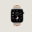 시리즈 11 케이스 & 애플 워치 에르메스 스트랩, Kilim 디플로이먼트 버클 싱글 투어 42mm, 보기: 앞, front, 1개 중 5번째 보기