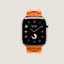 시리즈 11 케이스 & 애플 워치 에르메스 스트랩, Kilim 디플로이먼트 버클 싱글 투어 46mm, 보기: 앞, front, 1개 중 5번째 보기