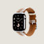 시리즈 11 케이스 & 애플 워치 에르메스 스트랩, Toile H Double Jeu 싱글 투어 42mm, 보기: 옆, side, 2개 중 4번째 보기